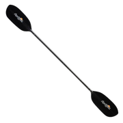 Black paddle with an Aqua Bound logo on a white background.
