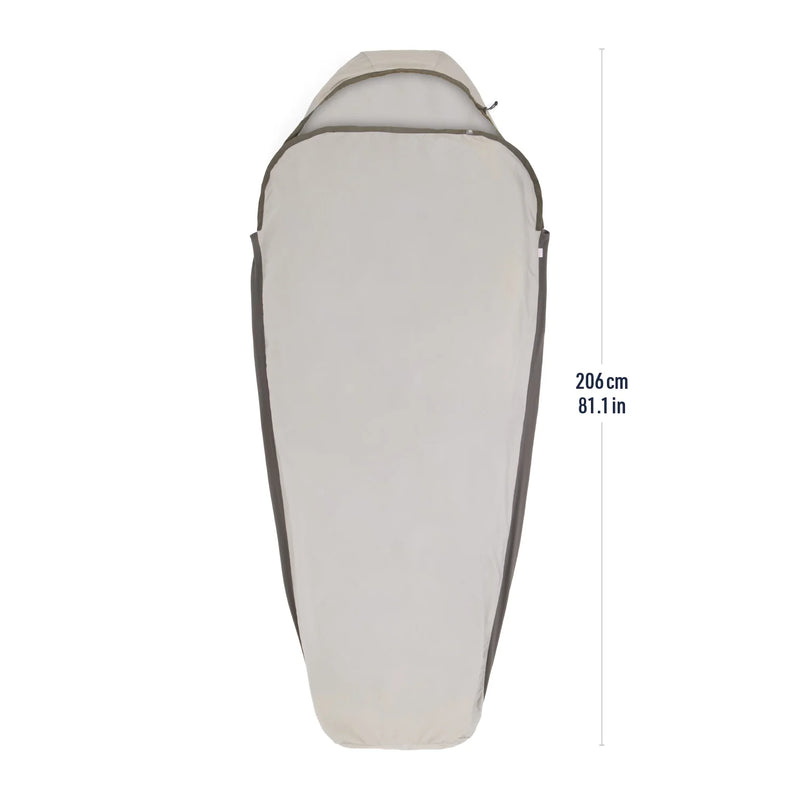 Silk Blend Sleeping Bag Liner | Grey