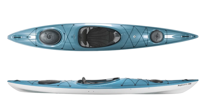 Hurricane Sojourn 146 Rudder Ready | Slate
