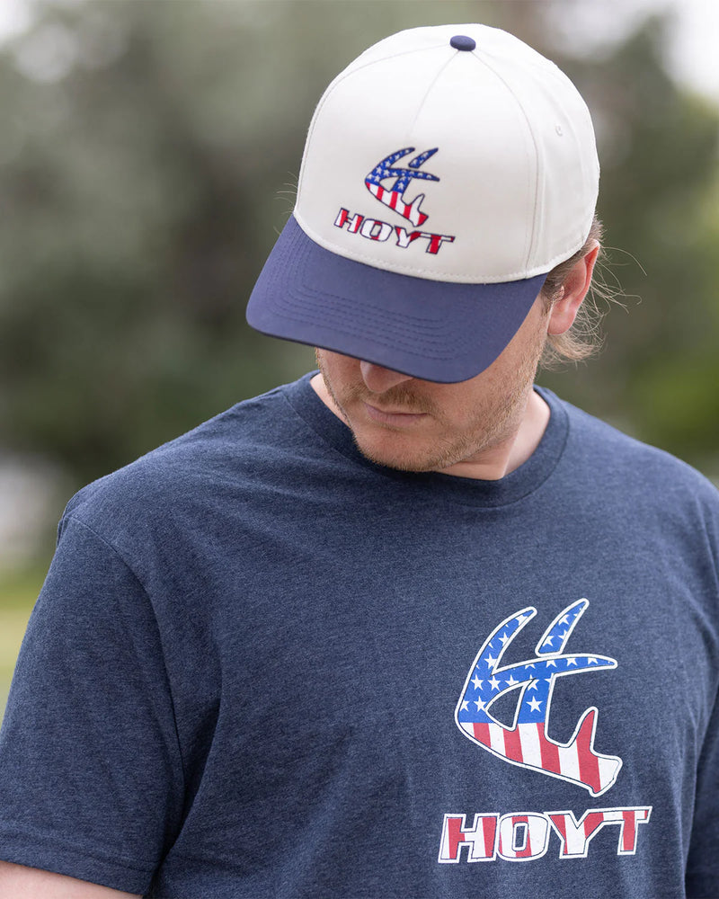 Stars & Stripes Hat | Ivory/Navy