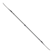 Fishing rod on a white background