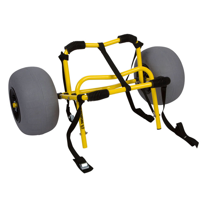 Suspenz DLX Beach Cart with Balloon Wheels, Flat Platform