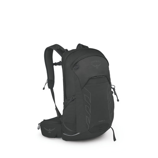 Black Osprey backpack on a white background