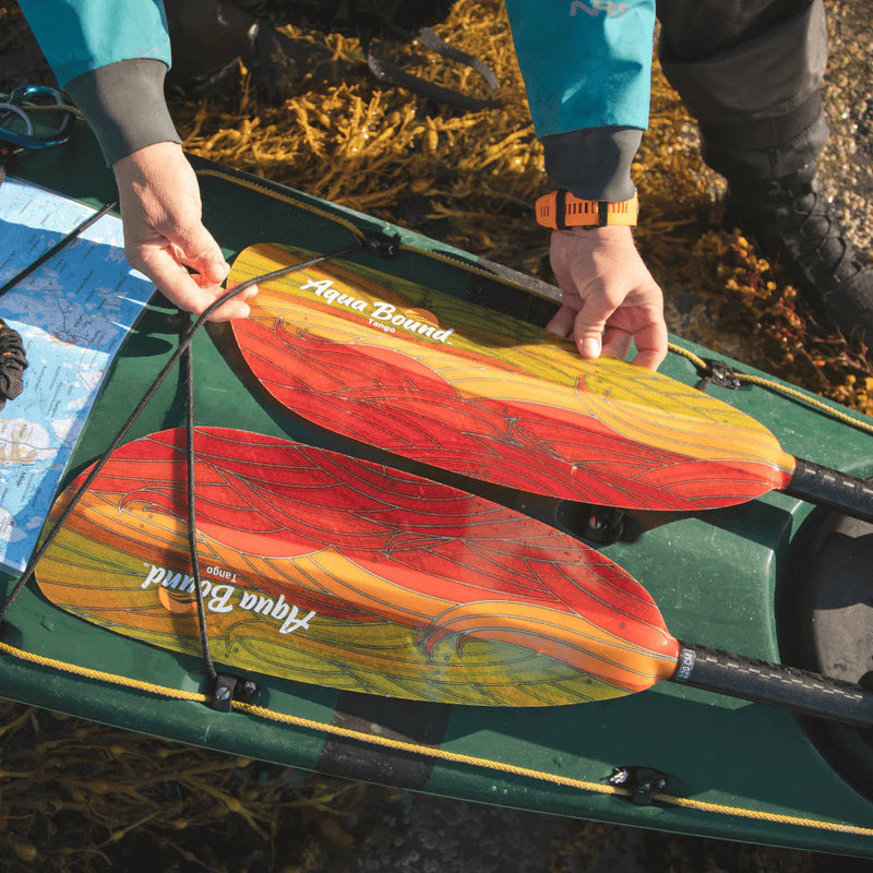 Tango Fiberglass 2-Piece Straight Shaft Kayak Paddle | Fuego