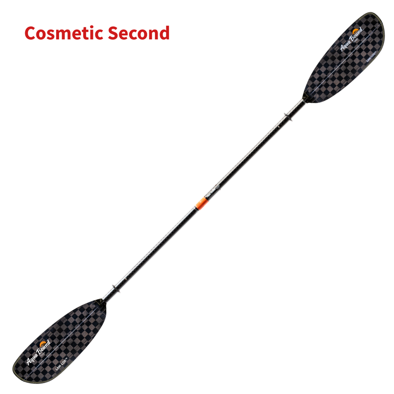 Aqua Bound Tango Carbon 2-Piece Posi-Lok Lam-Lok Straight Shaft Kayak Paddle