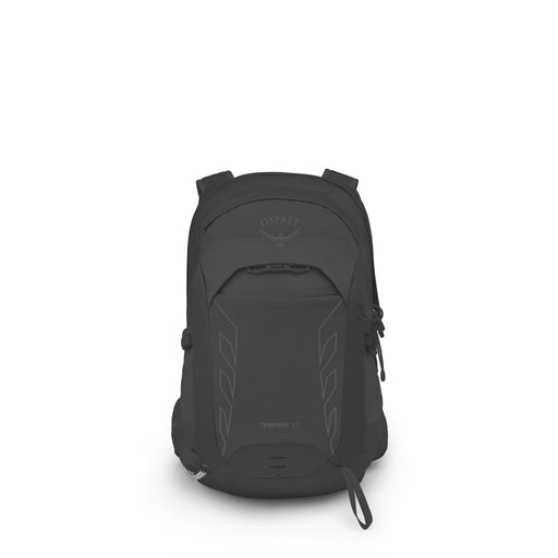 Black Osprey backpack on a white background
