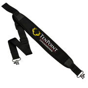 Black TenPoint crossbow sling on a white background