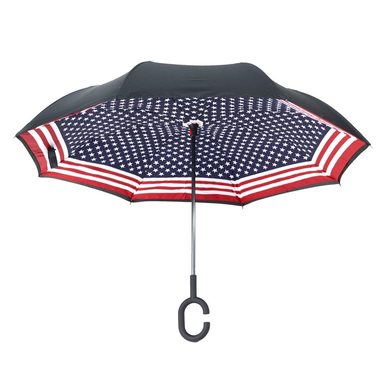 Topsy Turvy Umbrella | USA Flag