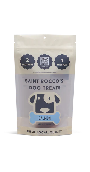 Saint Rocco's Dog Treats 8oz | Salmon