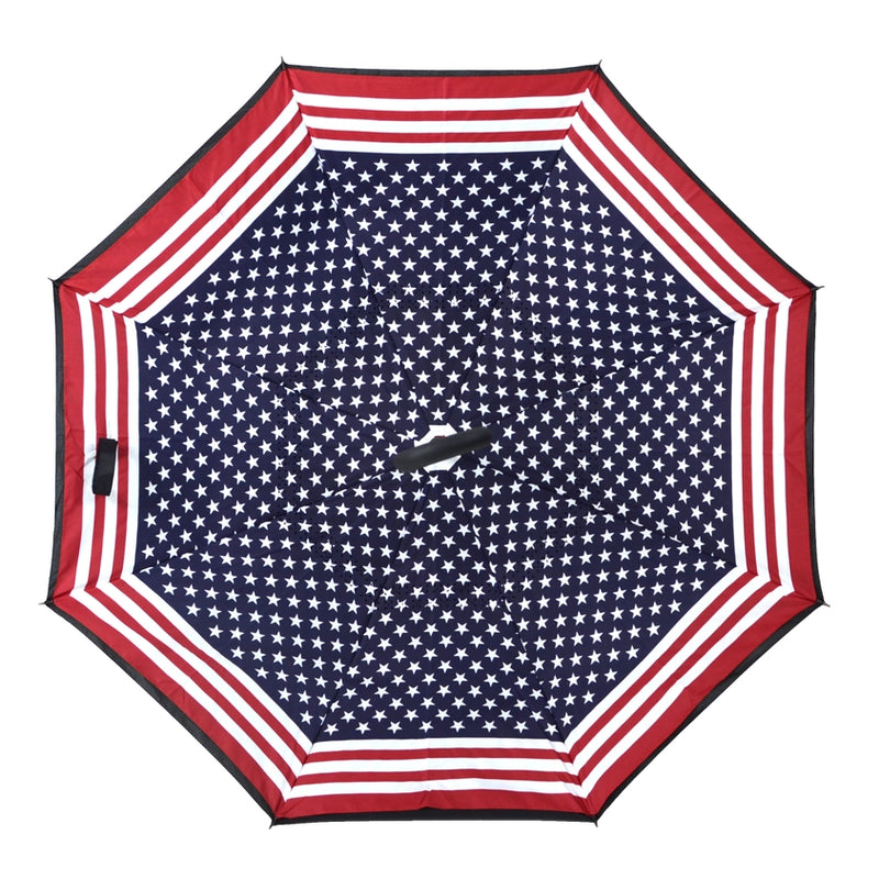 Topsy Turvy Umbrella | USA Flag