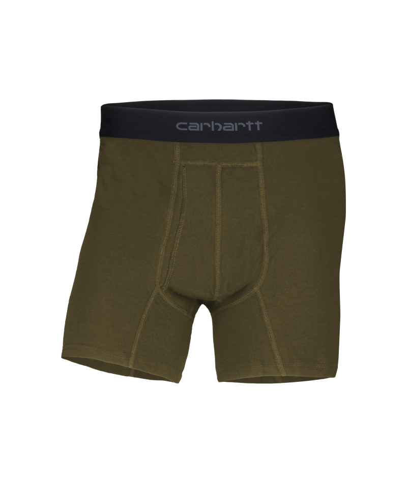 Men's 5" Basic Boxer Brief 2-Pack | Burnt Olive