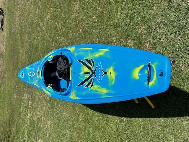 Dagger Vanguard 12 Whitewater Racing Kayak  Vapor Blue Demo