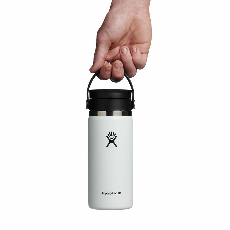 16 oz Coffee Bottle with Flex Sip™ Lid | White