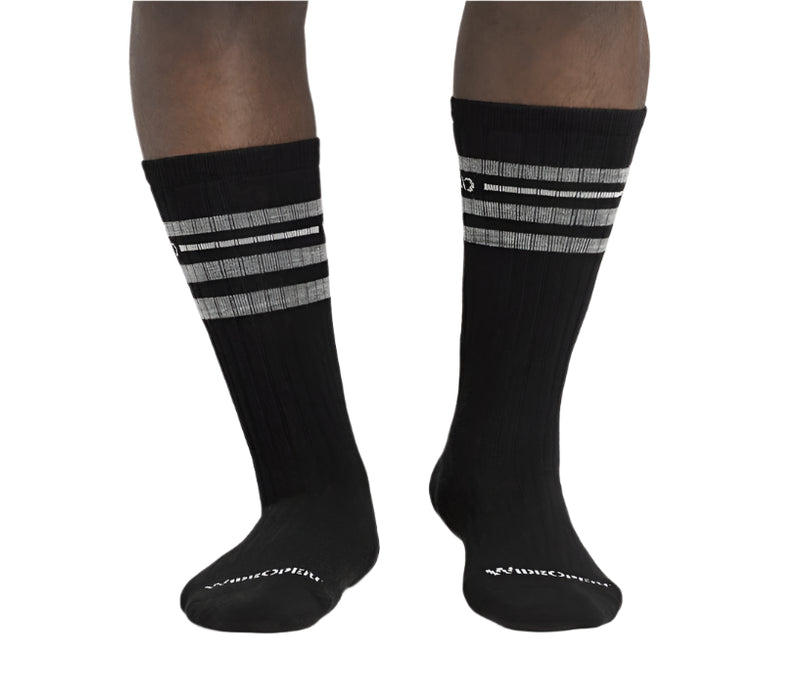 Men’s Vintage Stripe Cushioned Crew Socks