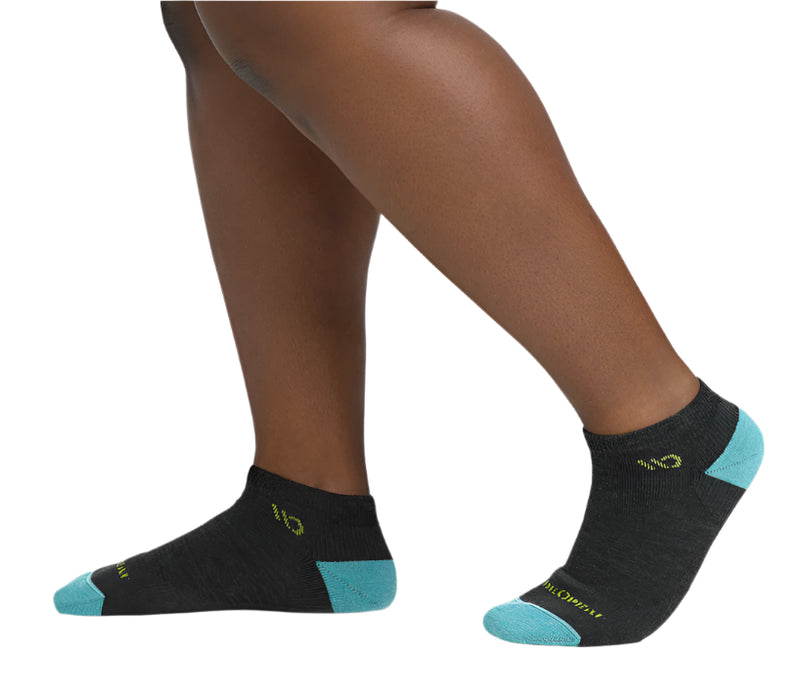 Women’s Solid Cushioned No Show Socks