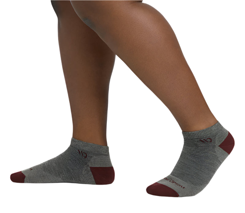 Women’s Solid Cushioned No Show Socks