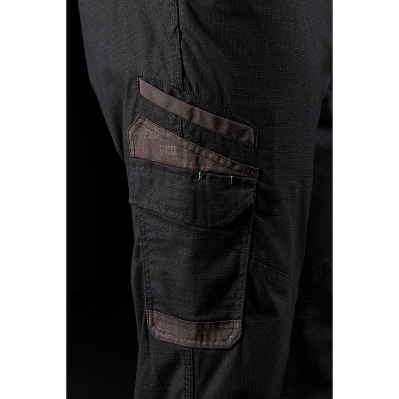 Men's Elastic Waist Stretch Work Pant | Black