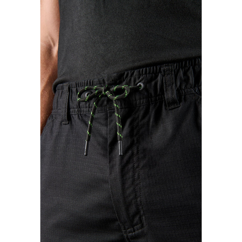 Men's Elastic Waist Stretch Work Pant | Black