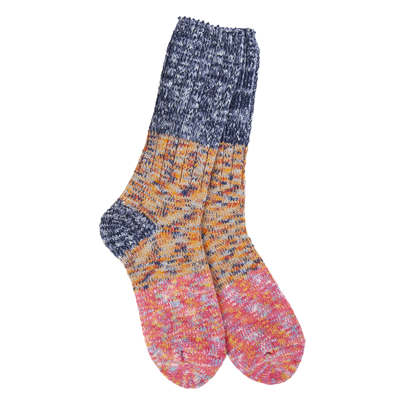 Ragg Crew Socks | Enchanted Color Block