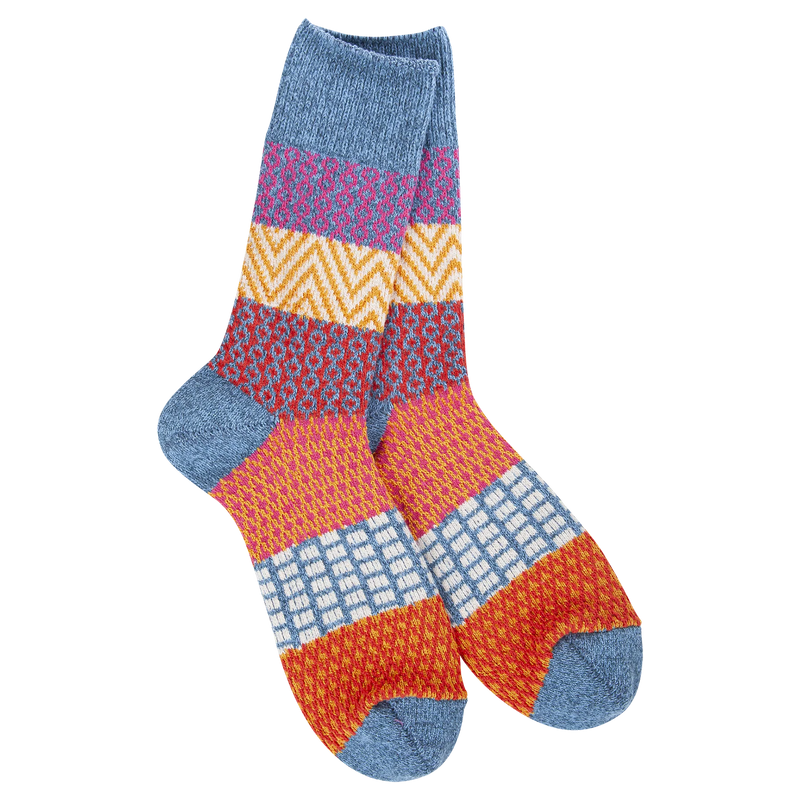 Gallery Crew Socks | Denim