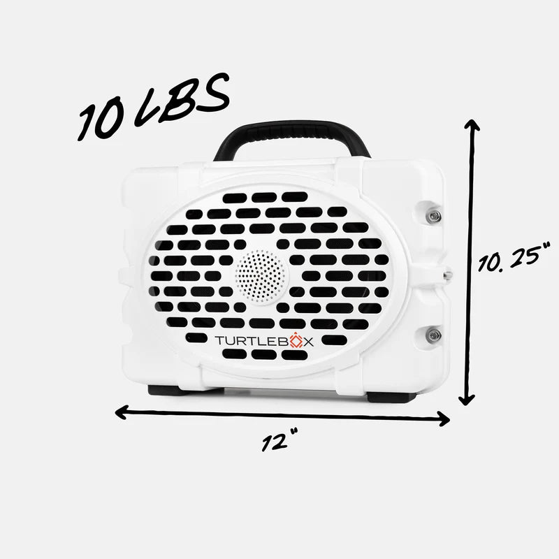 Turtlebox Original Gen 3 Speaker | White
