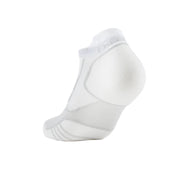 White ankle sock on a white background