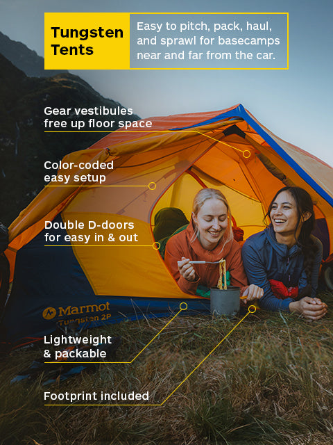 Tungsten 2 Person Tent | Solar Red