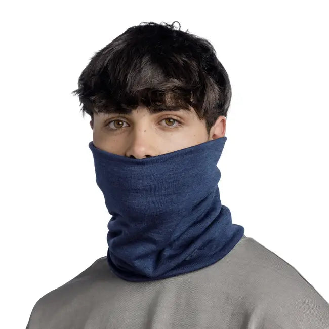 Merino Heavyweight Neck Warmer | Indigo