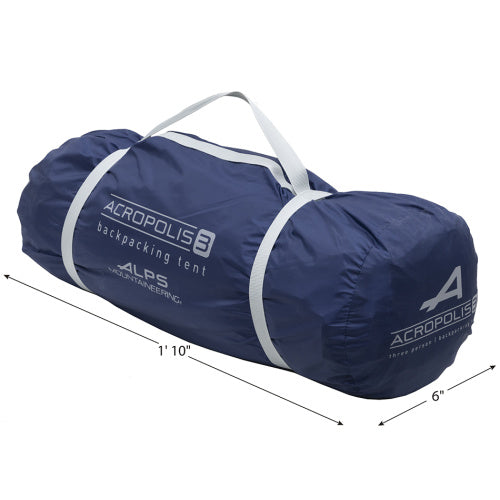 Acropolis 3-Person Tent | Grey/Blue