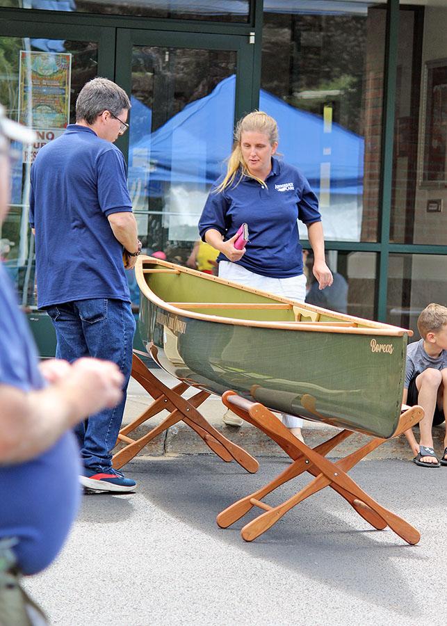 The Upper Cascade Canoe