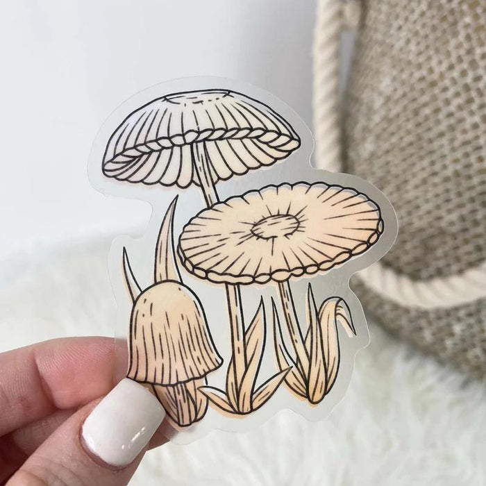 Big Moods Agaricus Plicatilis Sticker