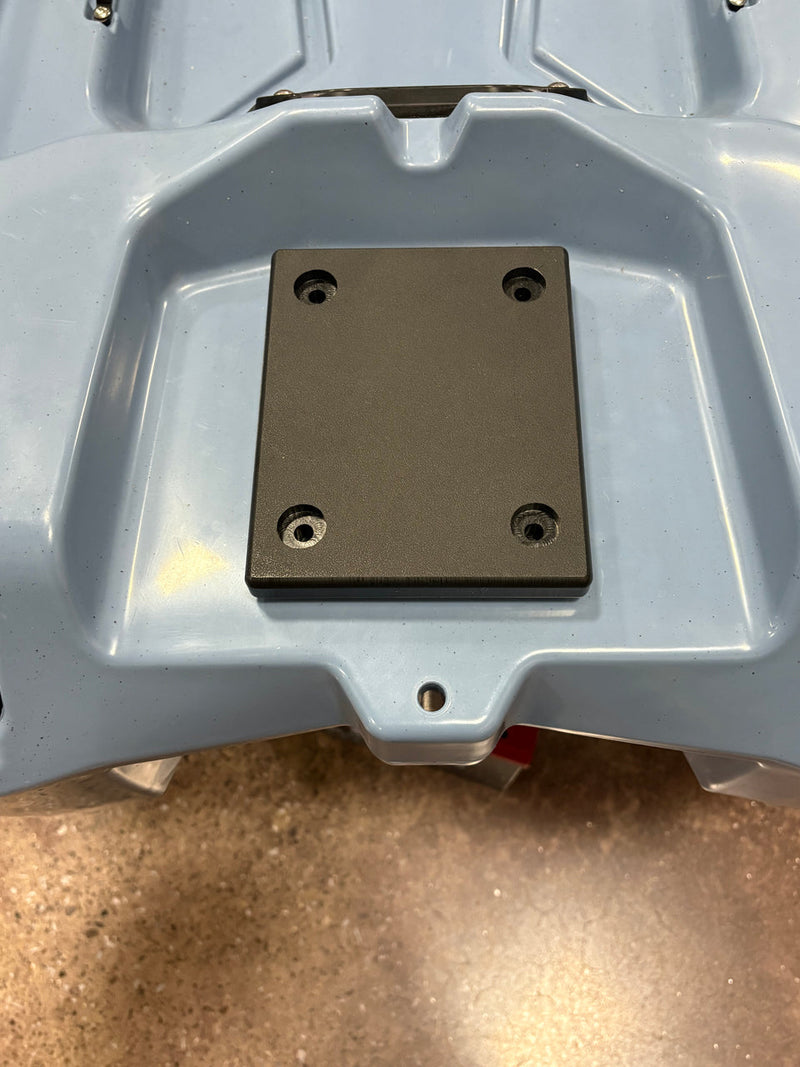 Garmin Force Current Stern Motor Mount Plate | Black