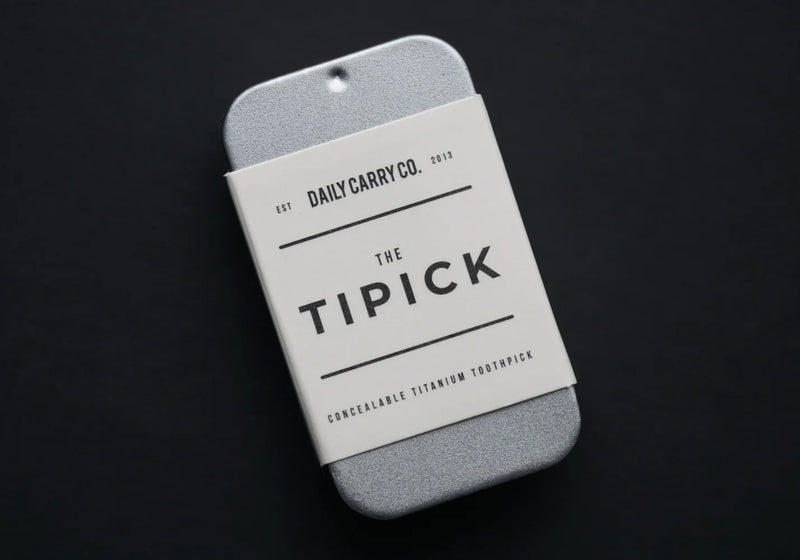 TI Pick Titanium Toothpick | Gold