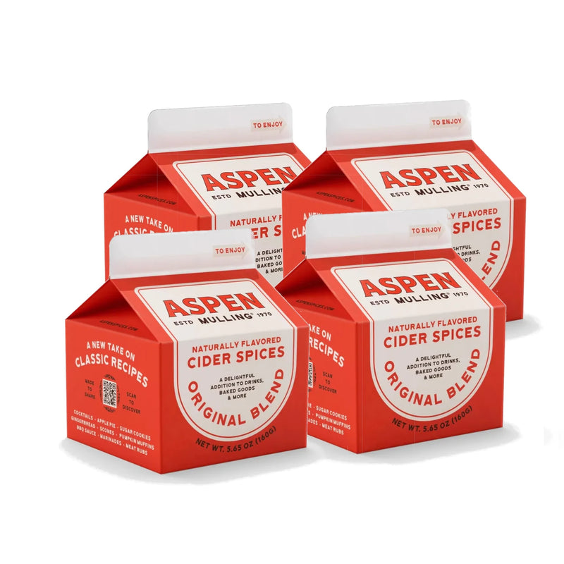 The Aspen Mulling Company Original Mulling Spice Blend | 4-Pack