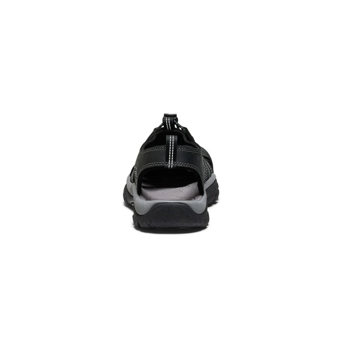 Men's Newport Leather Sandals | Black Steel Grey