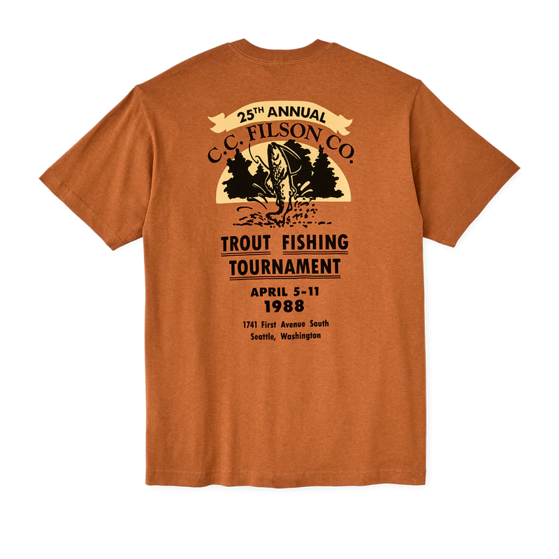Men's Frontier Graphic Tee | Bourbon/Fishing Tournament
