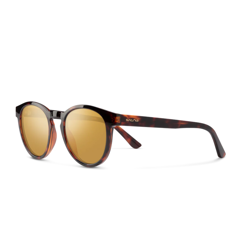 Barnes Sunglasses | Tortoise with Polarized Sienna Mirror Lenses