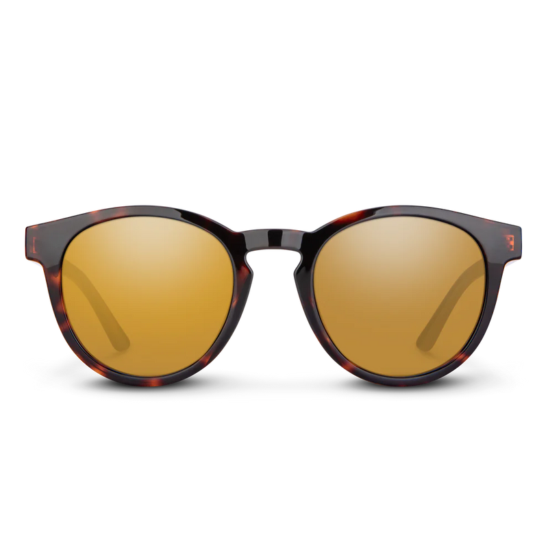 Barnes Sunglasses | Tortoise with Polarized Sienna Mirror Lenses