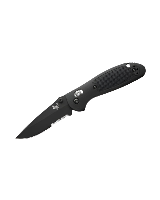Mini Griptilian® | Black Grivory® | Drop-point