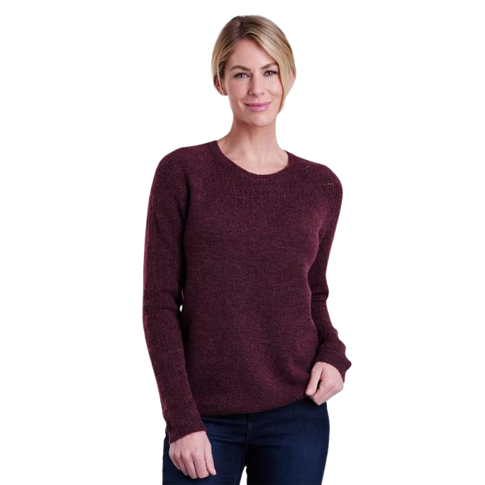 Kuhl Womens Sonata Pointelle Sweater