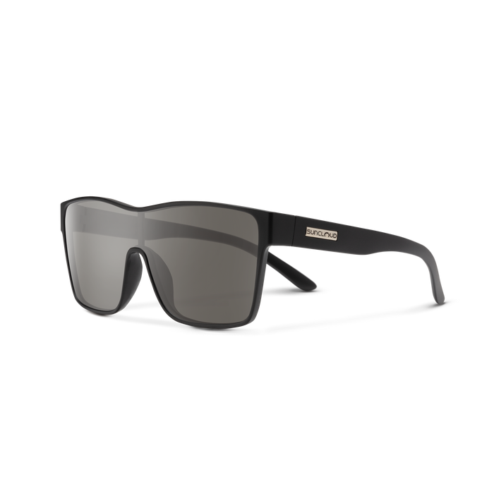 Biff Sunglasses | Matte Black with Polarized Gray Lenses