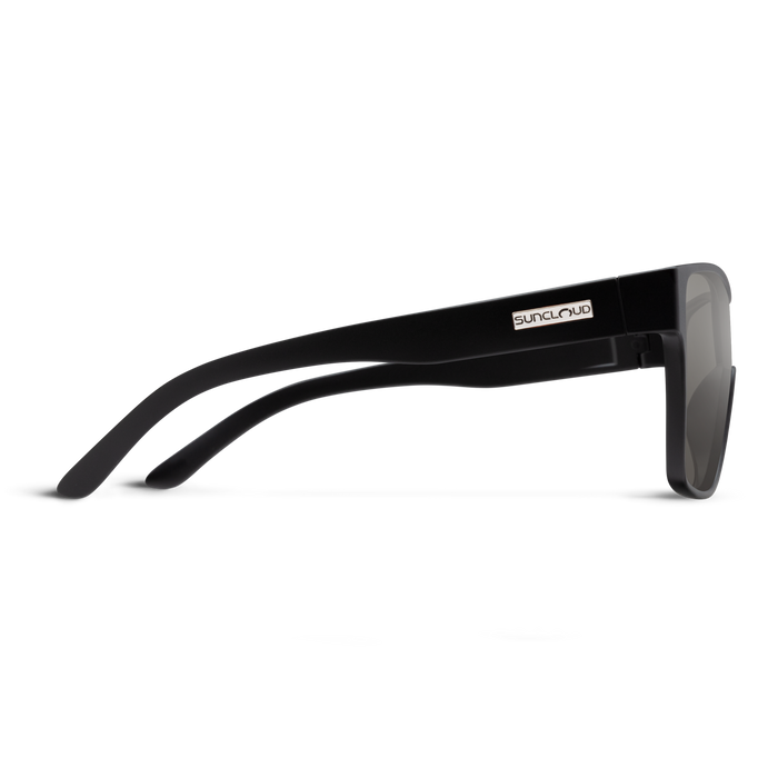 Biff Sunglasses | Matte Black with Polarized Gray Lenses