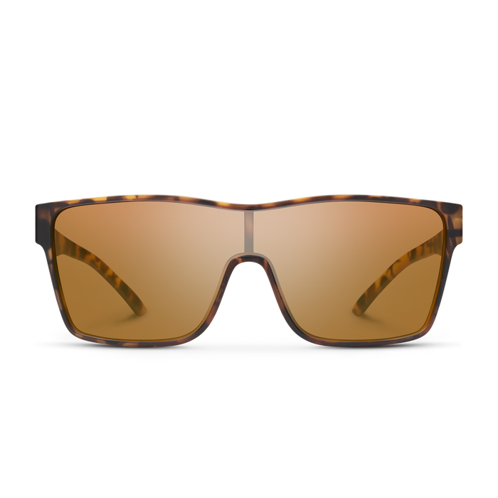 Biff Sunglasses | Matte Tortoise with Polarized Brown Lenses