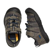 Pair of Keen shoes on a white background