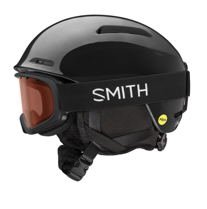 Glide Jr. Mips® Youth Snow Helmet | Black