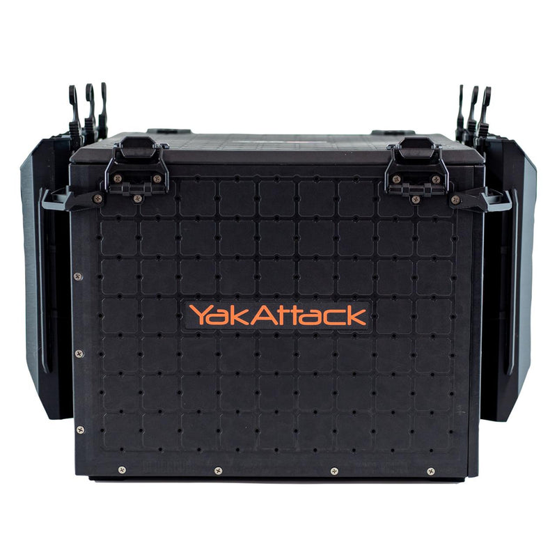 BlackPak Pro 16"x16" Kayak Fishing Crate | Black