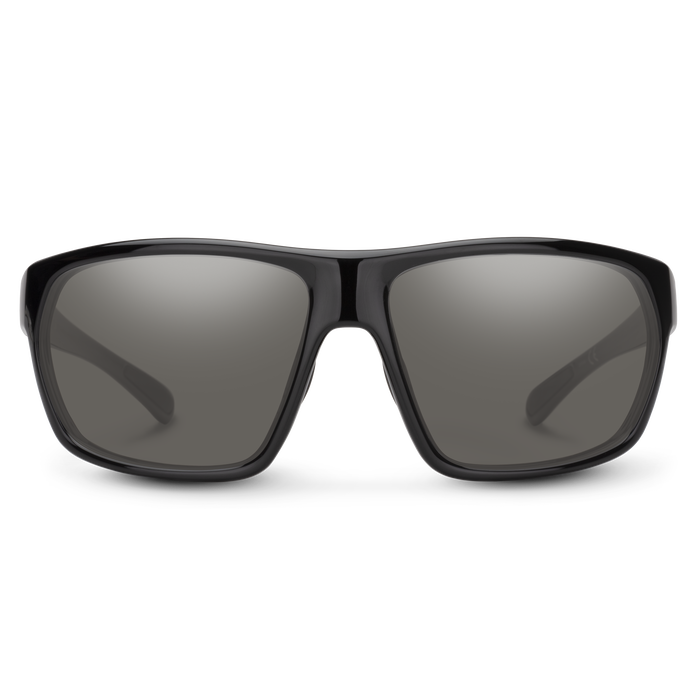 Boone Sunglasses | Black with Polarized Gray Lenses