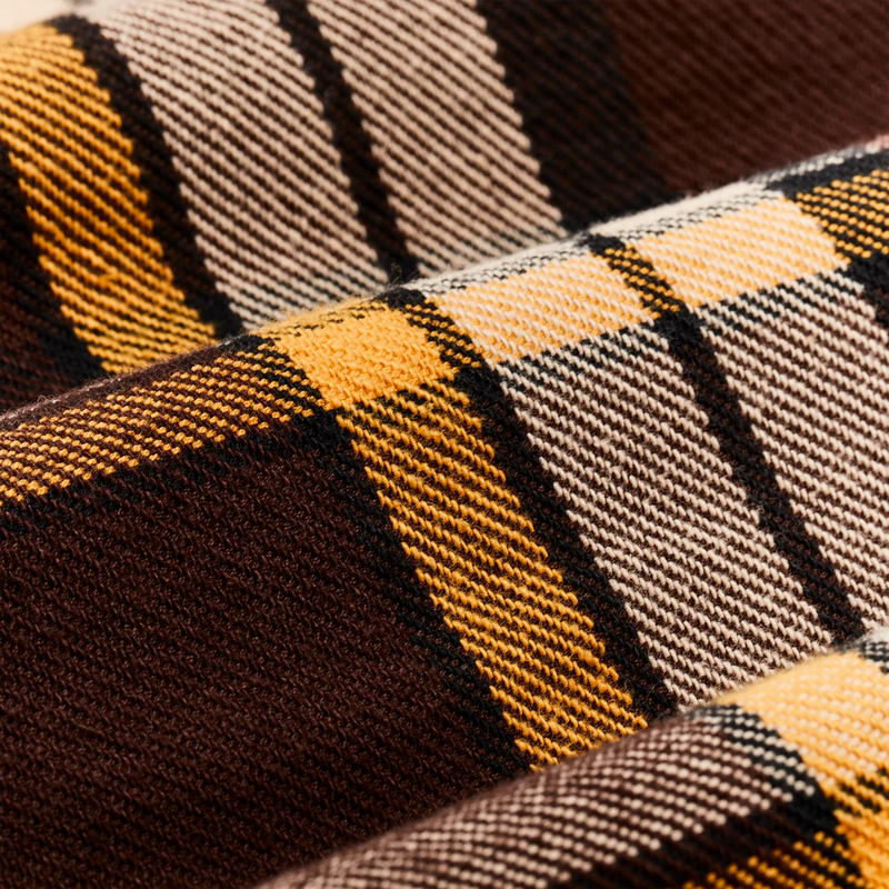 Filson Men's Vintage Flannel Work Shirt | BROWN YELLOW