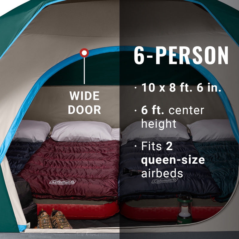 Skydome 6 Person Tent | Green