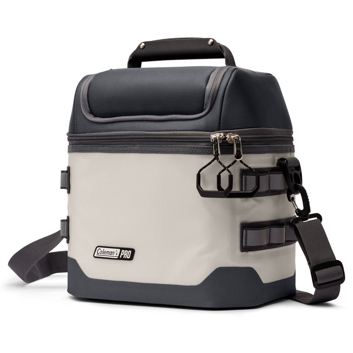 Coleman 16 Can Pro Soft Cooler | White Grey